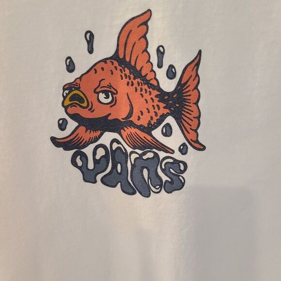 Vans Cream Tee - Picture 2 of 5
